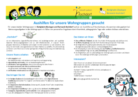 Soziale Gruppenarbeit SGA Sachsenheim Freie Stelle ab 01.02.2025