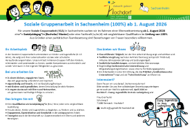 Soziale Gruppenarbeit SGA Sachsenheim Freie Stelle ab 01.02.2025