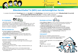 20260910 Stellenausschreibung Buchhaltung baldmglichst